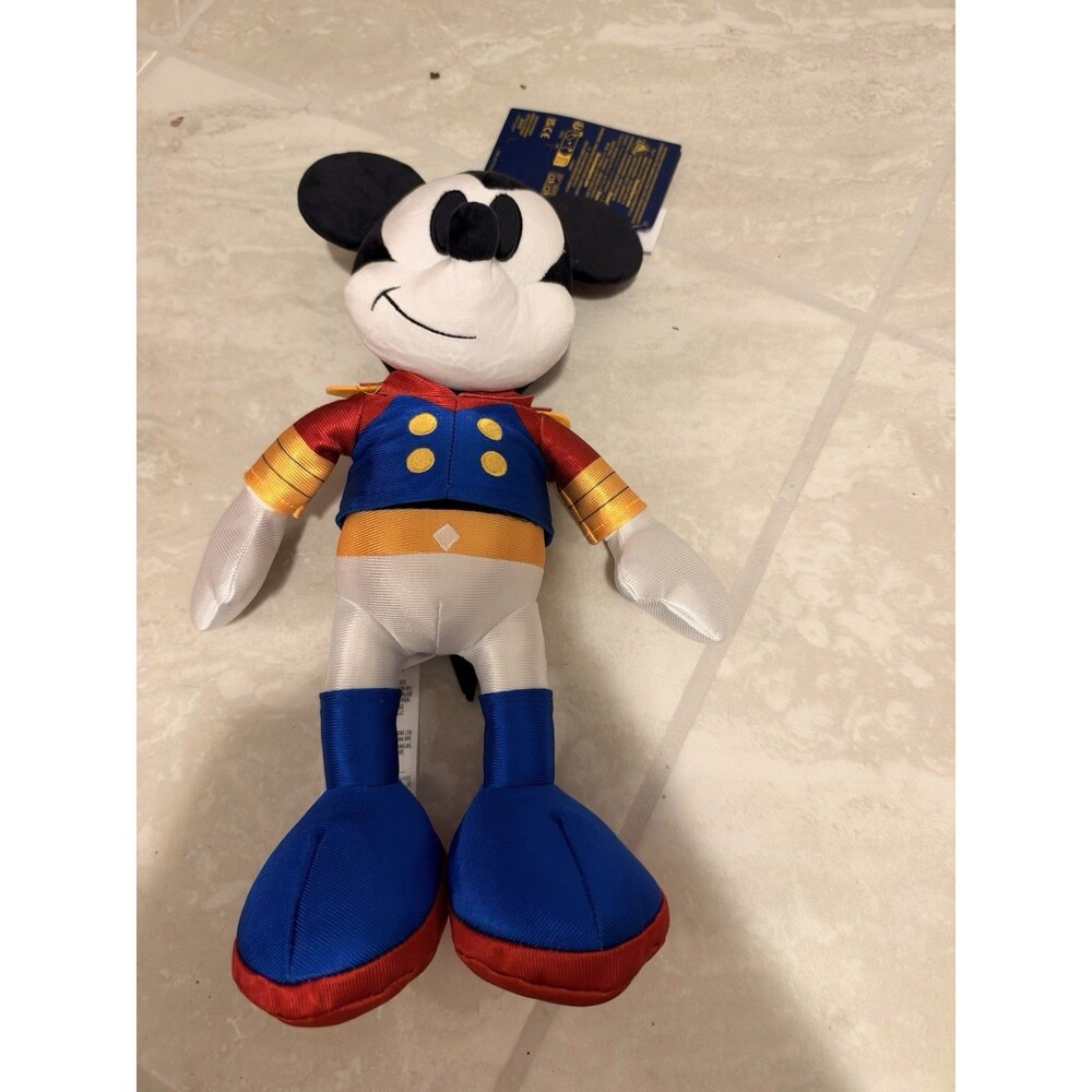 NWT Disney Cruise Line DESTINY SuperHero Mickey Mouse 15" Plush Doll DCL New